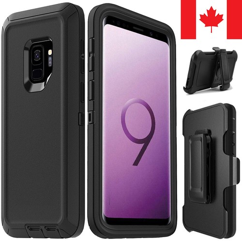 Hybrid Heavy Duty Shockproof Defender Case Cover Clip For Samsung S8 S9 S10 S10e - Picture 1 of 60