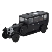 Oxford 76RDH001 Daimler Hearse Black 1:76 Scale