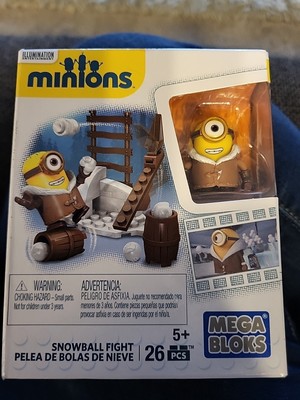 Minions Mega Blocks 26 pc. Snowball Fight