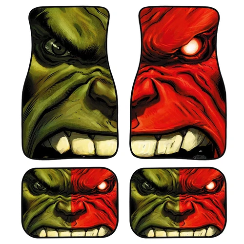The Hulk Marvel Not-Slip Car Floor Mats
