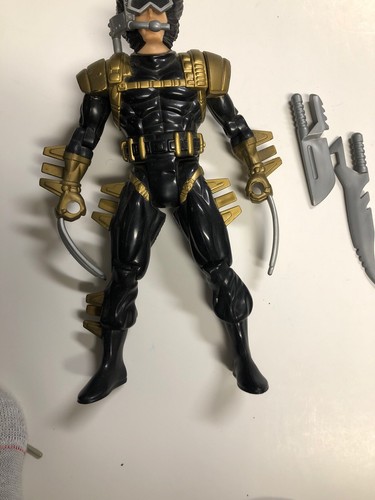 Vintage X-Men 10" Spy Wolverine Deluxe Edition Action Figure 1996 Marvel Univ - Picture 5 of 8