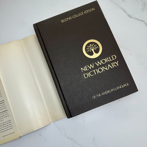 1974 Websters New World Dictionary of the American Language 2nd College DJ/HC - Bild 2 von 11