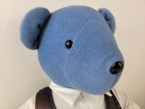 Tuta gilet North American Bear Company blu 20" vintage 1979 - Foto 3 di 12