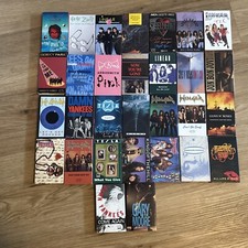 30 X HEAVY METAL Hard Rock CASSETTE TAPE Single SET LOT COLLECTION