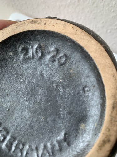 Scheurich Fat Lava Keramik Vase 216 -20 West Germany 70er Jahre. - Bild 6 von 8