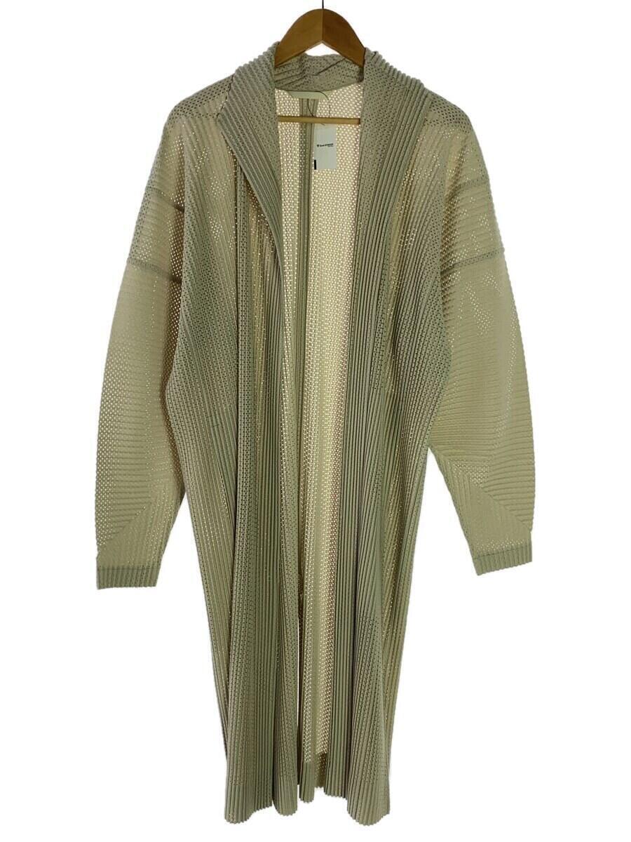 HOMME PLISSE ISSEY MIYAKE coat / 3 / polyester / BEG HOMME PLISSE ISSEY MIYAKE coat / 3 / polyester / BEG