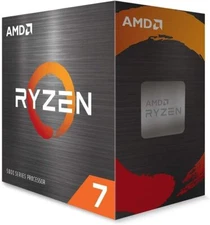 AMD Ryzen 7 5800X Processor (4.7GHz 8 Cores Socket AM4) Box - 100-100000063WOF