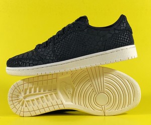 jordan 1 retro low ns black python