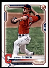 2021 Bowman #28 Shane Bieber