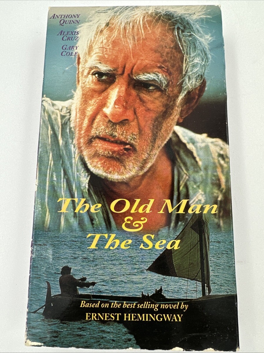 The Old Man and the Sea (1990) VHS Drama Anthony Quinn 1995 BFS Video