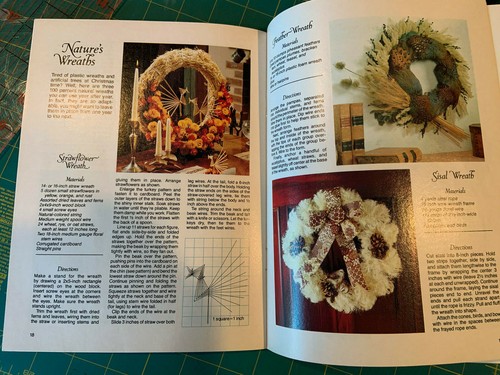 3 Christmas Pamphlets: Bearry Angelic,Happy Holidays,Homespun Xmas Craf SC illus - Picture 4 of 6