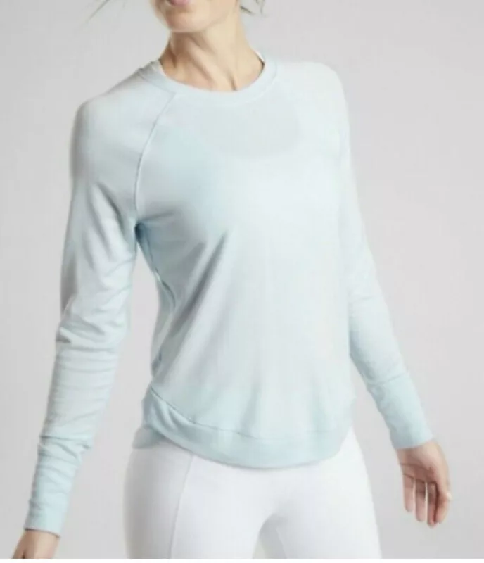 athleta mindset soft light sweatshirt