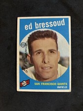 Ed Bressoud 1959 Topps #19 San Francisco Giants