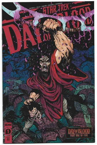 Star Trek Day of Blood #1 1:50 Daniel Johnson Variant IDW 2023 VF/NM