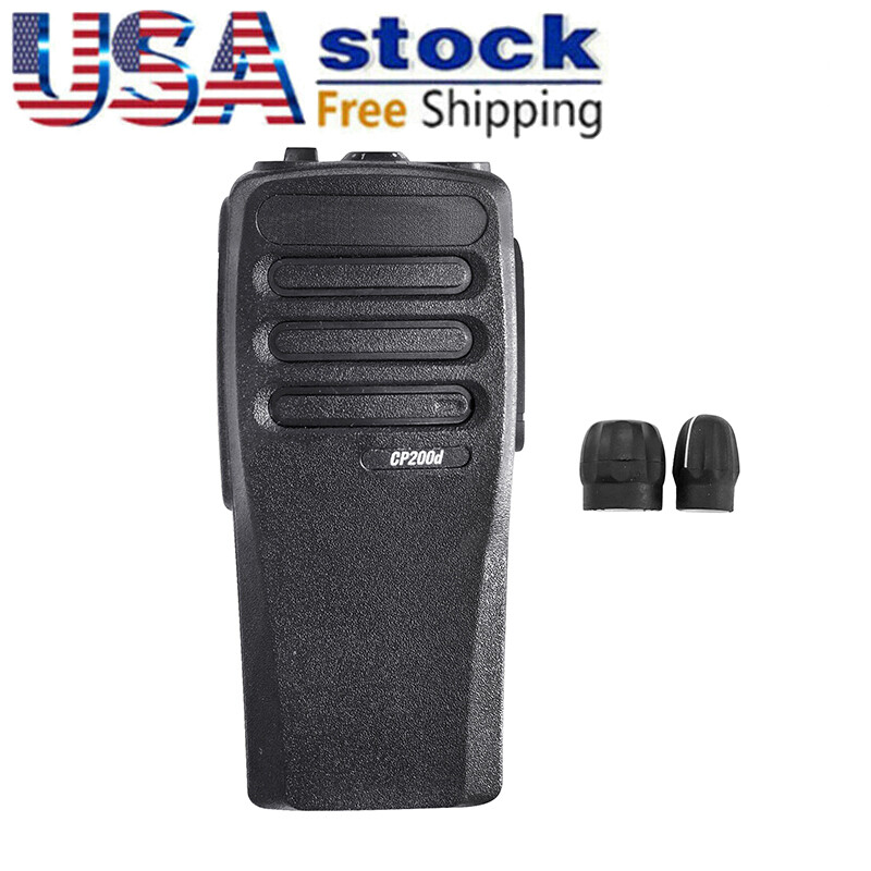 Custodia Anteriore Per Walkie Talkie Motorola CP200d - Ricambio Frontale Nero, Compatibile VHF/UHF - Foto 13