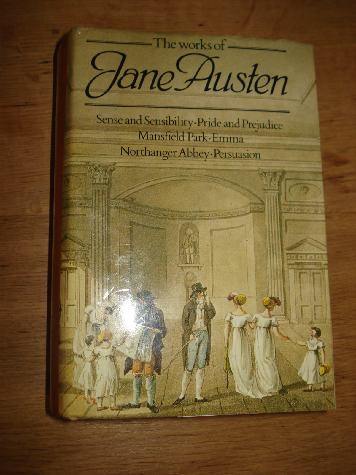 The Works of Jane Austen By Jane Austen,6 novel omnibus 1983 hardback