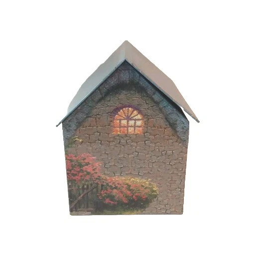 Thomas Kinkade Country Cottage House Keepsake Box Jewelry Storage No Stationary - Image 2 of 4