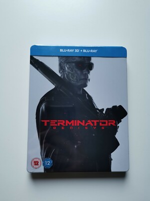 Terminator 5 Genisys geprägt Zavvi De Ton Blu-ray  Steelbook Neu und OVP