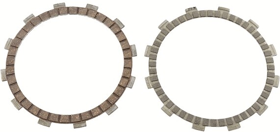 MCC154-7 TRW Lining Disc Set, clutch for HONDA MOTORCYCLES