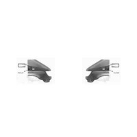 KotflüGel Set Vorne Links Rechts FüR Mercedes Sprinter 901/ Bj. 95-04/00