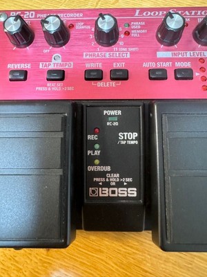 Boss RC-20 Looper Guitar Effect Pedal for sale online | eBay 