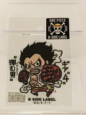 One Piece B-Side Label Sticker Luffy Gear 4 Snakeman Waterproof US SELLER