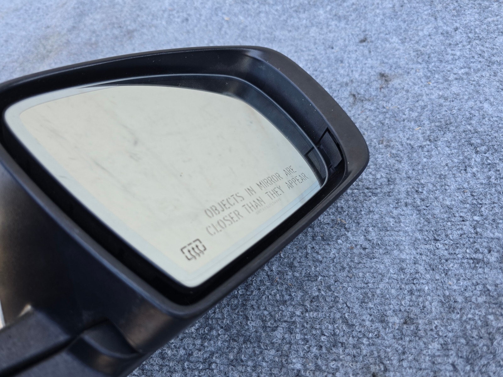 RIGHT SIDE DOOR MIRROR ASSEMBLY W/AUTO FOLD OEM 14-19 MASERATI GHIBLI S Q4