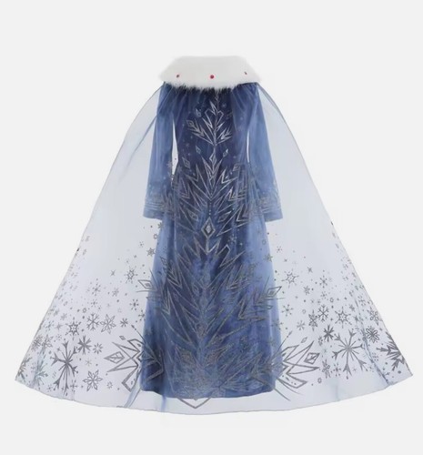 Elsa Schneekönigin Kostüm Cosplay Kleid Outfit Party Mädchen Verkleiden - Bild 2 von 7