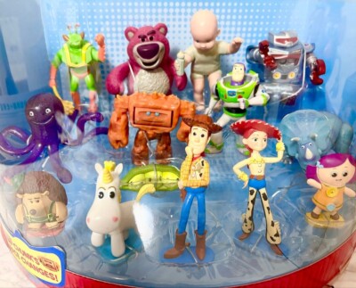 Disney store toy story 3 pixar figure Deluxe Figurine Set From