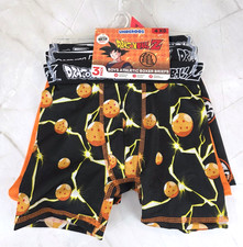 3 Pairs Dragonball Z Underoos Boys Boxer Briefs Underwear Athletic SIZE 4 XS