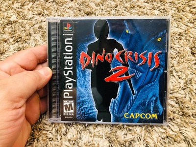 Dino Crisis 2 (Playstation, 2000) CIB Complete  W/Reg Card Black Label Tested