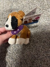 Nintendogs Puppy Playmates Boxer 2009 Nintendo WITH TAG AND SOUND Rare HTF
