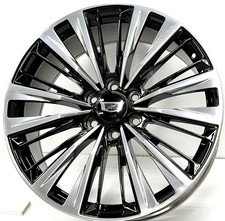 22 Black Polished 4882 Replica Ssv 84638161 Rims 2024 Cadillac Escalade V 6x5.5
