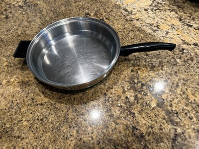 Vtg USA KITCHEN CRAFT Multicore 5-ply Stainless 10'' Skillet *Fry Pan ONLY* EUC