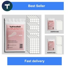 Hydrocolloid Pimple Patch Set Invisible Acne Stickers Mixed Sizes