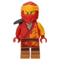 Lego Minifigur Kai - Lego Ninjafigur - Lego Ninjago - Lego Roter Ninja Kai
