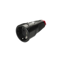 Pce Schutzkontaktkupplung IP20 Vollgummi 16A 250V Ac 3P (2P+E)