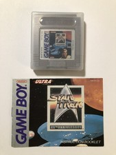 Ultra Star Trek: 25th Anniversary (Nintendo Game Boy) Tested w/ Case & Manual