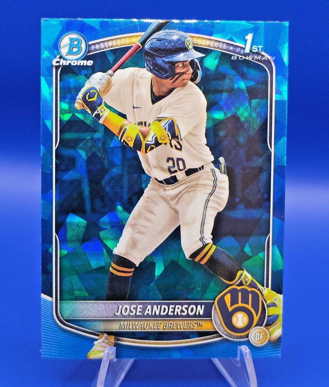 2025 Bowman Chrome Sapphire Edition 1st Chrome Prospects Jose Anderson #BCP-193
