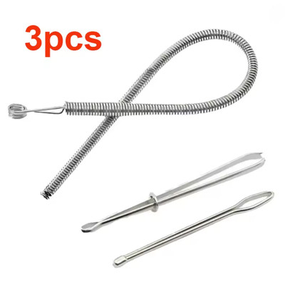 Biegbar Feder Kordelzug Einfädler Clip Hose Hoodies Gummiband Spitze Kordel
