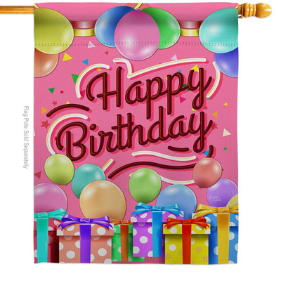 Breeze Decor H115133 Happy Birthday Special Occasion Party Celebration
