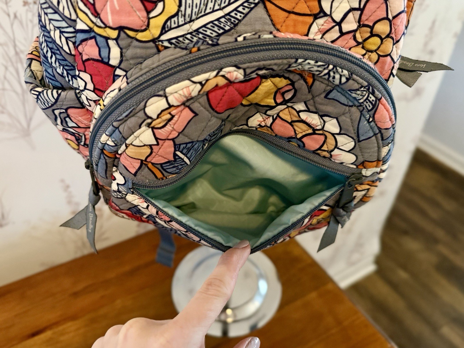 Vera Bradley Essential small Compact Backpack in … - image 8