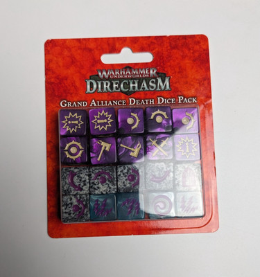 Warhammer - Underworlds Direchasm: GRAND ALLIANCE DEATH Würfel Pack Neu in OVP