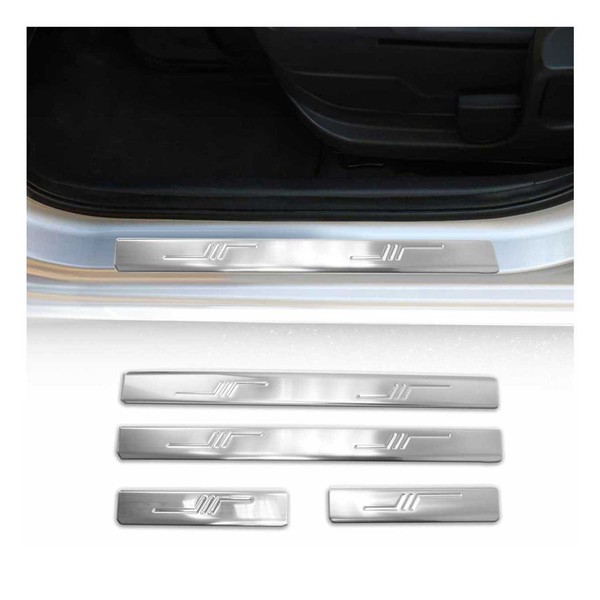 Einstiegsleisten TüRschweller FüR Kia Venga 2010-2019 Edelstahl Chrom 4Tlg-image