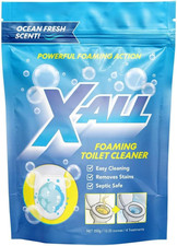 Foaming Toilet Cleaner, Self-Activating Powder for Deep Cleaning, Fights Stai...
