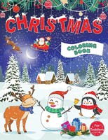 Feel Happy Books | Christmas Coloring Book For Toddlers | Taschenbuch | Englisch