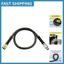 5 FT High-Pressure Washer Hose with 3/8'' Quick Connect for Effortless Cleaning