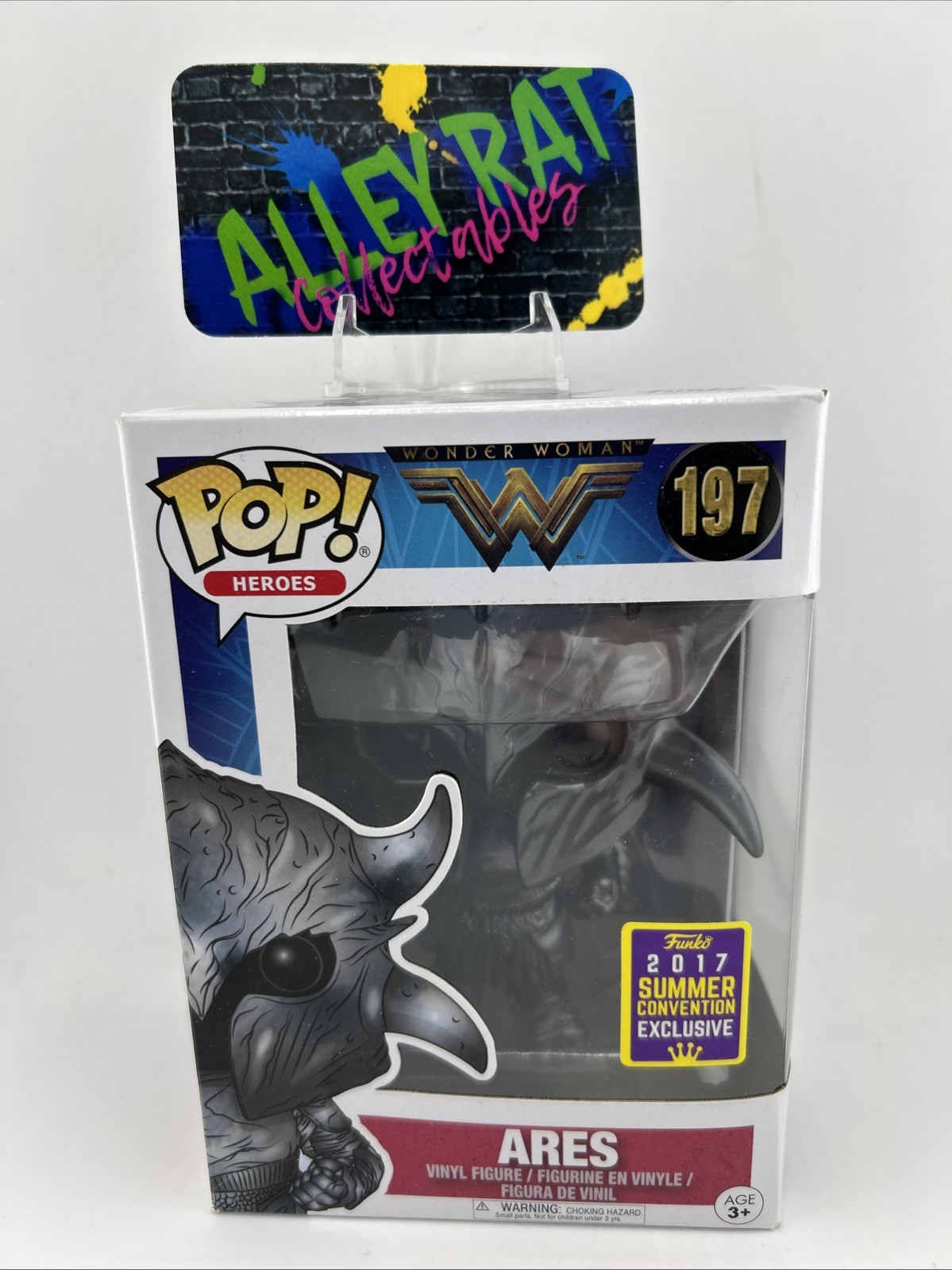 Funko Pop! Vinyl: Wonder Woman - Ares - 2017 Summer Con Shared - #197