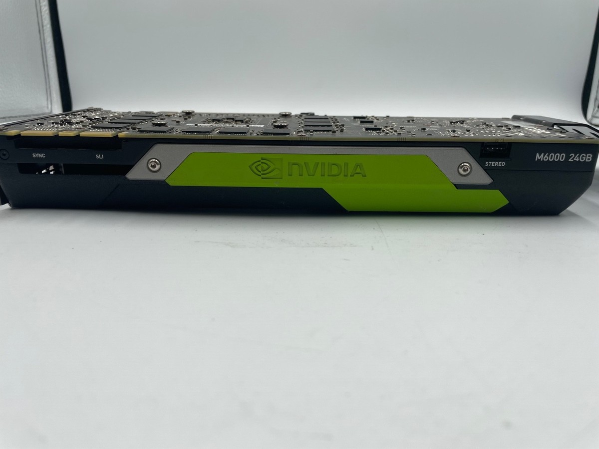NVIDIA Quadro M6000 with 12GB GDDR5 PROFESSIONAL Graphics Card GPU