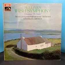 EMI UK ASD 2435 Sullivan Irish Symphony Liverpool Groves Stamp Vinyl NM 1968